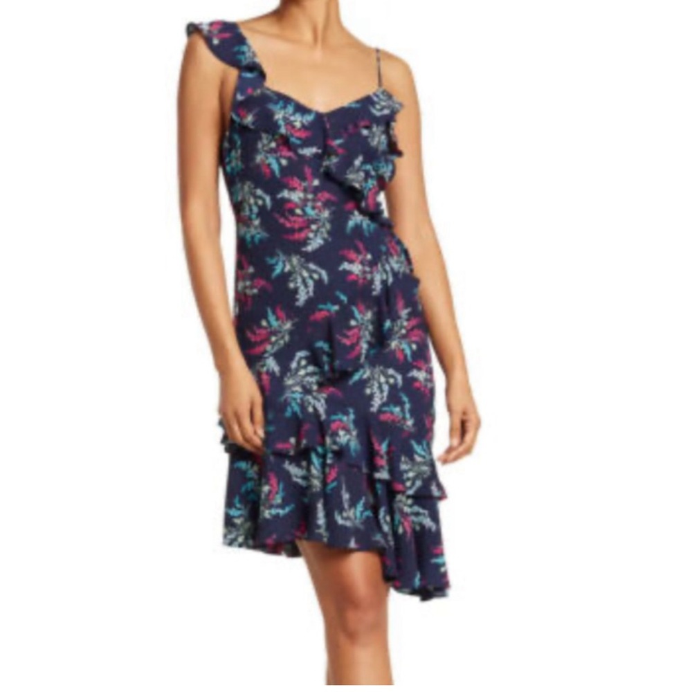 Likely dress blue floral Ophelia Zoe print sleeveless
